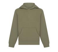 SF Minni Plain Grey Hoodie in Green | Size: 9-10 Years SF Minni Green 9-10 Years