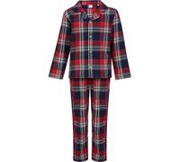 SF Minni Tartan Long Pyjama Set in Red | Size: 9-10 Years SF Minni Red 9-10 Years