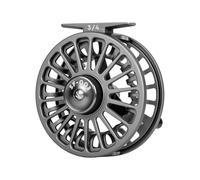SF SF-003 3/4wt Fly Fishing Reel with Aluminum Alloy Body, Easy-Change Spool for Freshwater, Matte Gunmetal Gray Fly Reel Ideal for Anglers of All Levels