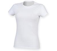 SF Skinnifit Ladies Feel Good Stretch T Shirt White