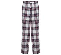 SF Women's Tartan Lounge Pants in White | Size: XS SF White XS