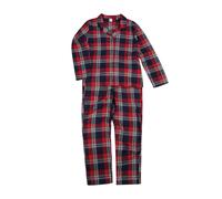 SF Women's Tartan Pyjama Set in Red | Size: Small SF Red S