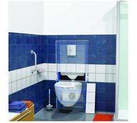 SFA Sanbroy Pro UP WC floor-mounted drain on non-load-bearing walls to be tiled WALLPROUPSTDAC 0035FUP