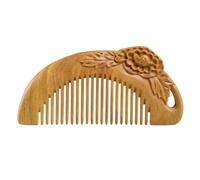SFANIIX Barber Comb Retro Carved Natural Hair Comb Wooden Portable Travel Comb Home Shower Comb Mustache Comb Travel Hair Comb