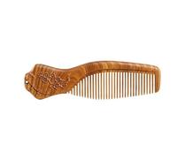 SFANIIX Barber Comb Wooden Carved Comb Vintage Curling Comb Women's Long Hair Comb for Hair, Beard or Mustache Travel Hair Comb