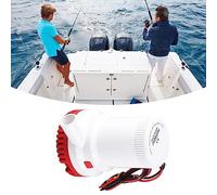 SFBP1-01 Submersible Bilge Pump,2000GPH,12V/24V DC,Marine Boat Accessory,Duty,Stainless Steel Shaft