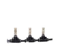 SFCNCVBTBX 0.15-0.8mm Tee Low-pressure Misting Nozzles Garden Irrigation Atomization Sprayers Built-in Filter Screen Quick Insert Slip Lock Lawn nozzle(0.15mm-10pcs)