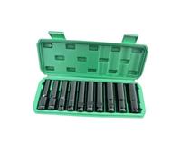 SFCNCVBTBX 1/2 Inch Drive 10PC Metric Impact Socket Set 8-24mm Carbon Steel with Storage Case Socket socket(8-19mm)