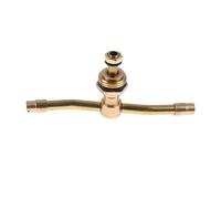 SFCNCVBTBX 1Pc 2/3/4 Arm 360°Automatic Rotary Whirling Sprinkler Garden Lawn Irrigation Watering Nozzle Spray Rotating Brass Sprayer Lawn nozzle(A)