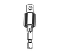 SFCNCVBTBX 1PC/3PCS 1/4" 3/8" 1/2" Electric Wrench Drill Socket Adapter Rotatable Square Converter Tool for Impact Driver Socket socket(1PC(6.3mm))