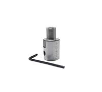 SFCNCVBTBX 1pc 8-19mm Mini Chuck M14 Adapter Connecting Rod Connector Bushing Tool Machinery Accessories for Lathe Bench Tool Chuck(12mm)