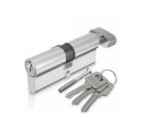 SFCNCVBTBX 1set Thumb Turn Cylinder with 3 Keys Anti-Rust Single Open Lock Cylinde Home Security Gate Door Hardware Door Lock