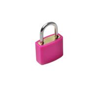 SFCNCVBTBX 20MM Small Copper Lock Luggage Case Padlock Box Storage Lockers Not Rust Core Home Improvement Hardware With Key padlock(Rose Red)