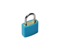 SFCNCVBTBX 20MM Small Copper Lock Luggage Case Padlock Box Storage Lockers Not Rust Core Home Improvement Hardware With Key padlock(Blu)