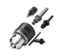 SFCNCVBTBX 3.0-16mm Drill Chuck,1/2-20UNF Mount Impact Driver Bits Conversion Hex Shank/SDS-Plus Socket Square Adapter with Key Tool Chuck(Chuck and Hex Shank)
