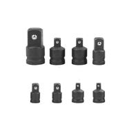 SFCNCVBTBX 4/5/8Pcs Ratchet Wrench Socket Adapter 1/4 3/8 1/2 Spanner Keys Set Converter Drive Reducer Air Impact Craftsman Tools Socket socket(8pcs)