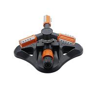 SFCNCVBTBX Adjustable 3-arm 360 Degree Rotatory Sprinklers Garden Agriculture Lawn Grass Irrigation Automatic Rotating Watering Nozzles Lawn nozzle(Yellow)