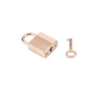 SFCNCVBTBX Jewelry Box with Key Supplied Home Improvement Hardware Diary Book Lovers Silver Small Archaize Padlocks Mini Lock padlock(Rose gold)