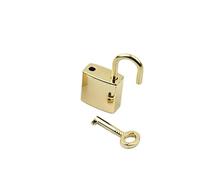 SFCNCVBTBX Jewelry Box with Key Supplied Home Improvement Hardware Diary Book Lovers Silver Small Archaize Padlocks Mini Lock padlock(55)