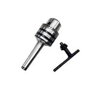 SFCNCVBTBX MT1 MT2 MT3 MT4 B10 B12 B16 B18 0.6-6/1-10/1-13/3-16/5-20 Morse Tapper Shank Drill Chuck Arbor Lathe CNC Drill Machine Wood Tool Chuck(MT2-B18 (3-16mm))