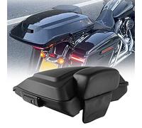 SFDHJK Motorcycle Razor Pack Trunk with Latch Backrest Accessories for Harley CVO Road King FLHRSE6 2014
