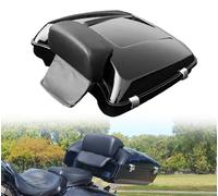 SFDHJK Motorcycle Razor Tour Pack Luggage Chopped Pak Backrest Pad Box for Harley Street Glide Special FLHXS 2014 2015 2016 2017 2018 2019 2020 2021