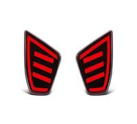 SFDSG Car Rear Light For Subaru For Crosstrek 2023 2024 2025 LED Brake Warning Dynamic Turn Signal Lamps 12V Rear Bumper Reflector Lights Reversing light assembly(Red Shell B)