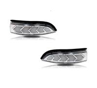 SFDSG Dynamic Amber LED Car Front Side Mirror Turn Signal Lights White Welcome For Toyota For Avalon For Corolla For Prius C For Venza Turn Signal Light(Clear)