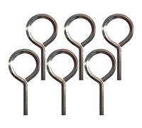 Sfemn 5/32” Hex Key Dogging Key Allen Key with Full Loop, Allen Wrench Door Key for Push Bar Panic Exit Devices, Solid Metal - 6 Packs