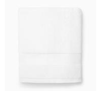 Sferra Bello Nuovo Large Bath Towel 30" x 60" - 100% Long-Staple Combed Cotton, Premium Fade-Resistant Dye, Super Soft and Highly Absorbent, Luxurious Honeycomb Dobby Border for Bathroom, White