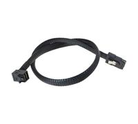 SFF 8087 to Right Angle MiniSAS 8643 Internal Cable (for connecting hard drives and servers with coaxial interface)