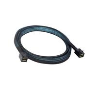 SFF-8643 Flexible PVC Internal Data Cable for Server, 0.5m