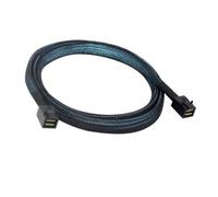 SFF-8643 Internal Server Routing Cable with Flexible PVC Cover for Data Connection, Repair Work, and Daily Maintenance T Workstation Upgrade Data Connection Cable