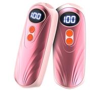 SFGSUP Hand Warmers Rechargeable 2 Pack, Dual-Sided Electric Hand Warmer with UL-Certified, 5 Heating Levels, Pocket-Sized USB-C Handwarmers for Outdoor Camping, Hiking, Hunting, Gifts for Men Women