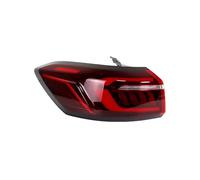 SFIFHSKFH Rear taillights For Chery For Tiggo 8 Pro Plus 2020-2023 Car LED Outside Inside Rear Bumper Tail Lamp Red Black Shell For Turn Singal Light Fog lights(Outer Left)