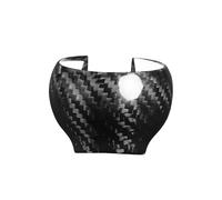 SFIWFOGD Car Styling Center Console Gearshift Handle Cover Decoration Sticker Trim Compatible With Audi Q3 TT 8n 8J MK1 Carbon Fiber