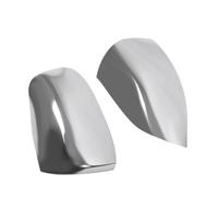 SFIWFOGD Compatible With Ford Ranger/Compatible With Everest 2012-2020 ABS Silver Chrome Rear View Mirror Housing Cover Cap -Side Door Mirror Cover
