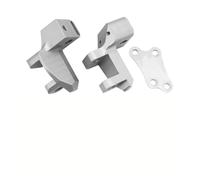 SFIWFOGD Footpeg Lowering Kit Compatible With BMW R 1250 1200 Rt R1250RT R1200RT LC 2014-2022 2021 R1250 RT Motorcycle Rider Footrest Front Foot Pegs(Silver)