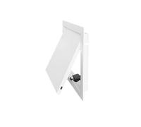 SFJATTA Plumbing Access Hatch Wall Hole Cover with Click Open Attic Door for Ceiling Touch Latch Metal Access Panel for Meter Boxes/Service(White,22x24in/55x61cm)