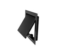 SFJATTA Plumbing Access Hatch Wall Hole Cover with Click Open Attic Door for Ceiling Touch Latch Metal Access Panel for Meter Boxes/Service(Black,36x36in/90x90cm)