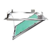SFJATTA Wall Plumbing Access Panel Aluminum Frame Hidden Hinged Panel Cover/Paintable Plumbing Inspection Doors for Drywall Paintable(WxH-30x30in/75x75cm)
