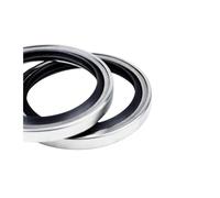 SFJSFIMQ 1pcs Rotating Shaft ID:35/36/37/38*OD:50/52/56/60/62/65 * 7/8/10mm 304 Stainless Steel PTFE Oil Seal(Cdl,38X52X7)