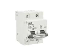 SFJSFIMQ Din Rail Solar 2P DC MCB Mini Circuit Breaker for PV System Battery Switch Overload Protection550V 80A 100A 125A(100A)