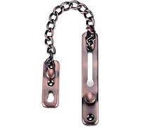 SFJSFIMQ Door Safety Chain, Latches Lock,Standard Security Stainless Steel Front Limiter External Restrictor Design to Fit All Types Sizes Secure Reliable