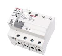 SFJSFIMQ GRD9L 4 Pole RCCB Recloser Breakers Automatic Reclosing Device Remote Control Circuit Breaker 40A 63A 30mA 100mA 300mA(4P-63A-100mA,GRD9L-C-AC220V)