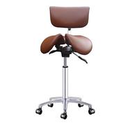 SFKLYU Moblie Dental Adjustable Chair Doctor's Stool, Medical Dynamic Chair, Saddle Stool Chair for Salon Spa Beauty Massage Dental Clinic Home Office Use,A2,48~62CM