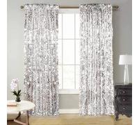 SFN Sky Silver Big Sequin 18MM Sequin Backdrop Curtains Panels Drapes Curtains Home Party Supplies 9FTx9FT Christmas Decor?-(Silver, 9FTx9FT)