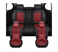 SFNFIGHK Seat Protector For Mondeo For MK4 For Explorer Accessories PU Universal Car Seat Covers Car Seat Accessories(Wine red A)