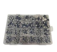 SFNGXXAG 480Pcs 24Value SMD Aluminum Electrolytic Capacitors 1uF-1000uF 4V-50V Assortment Kit
