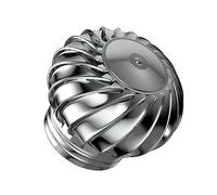 SFNIOKFG Stainless Steel Roof Wind Turbines Cap Vent Roof Ventilator - Air Vent Outlet 110 150 160 200 250 300mm No Deformation Rotating Roof Vents Energy-Efficient - All Purpose Chimney Cowl